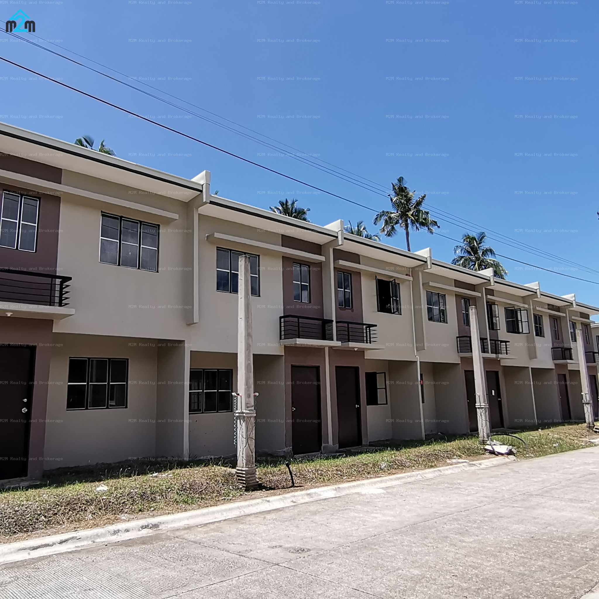 Bria Homes Subdividion (2 storey TH - End) in Dumaguete City, Negros